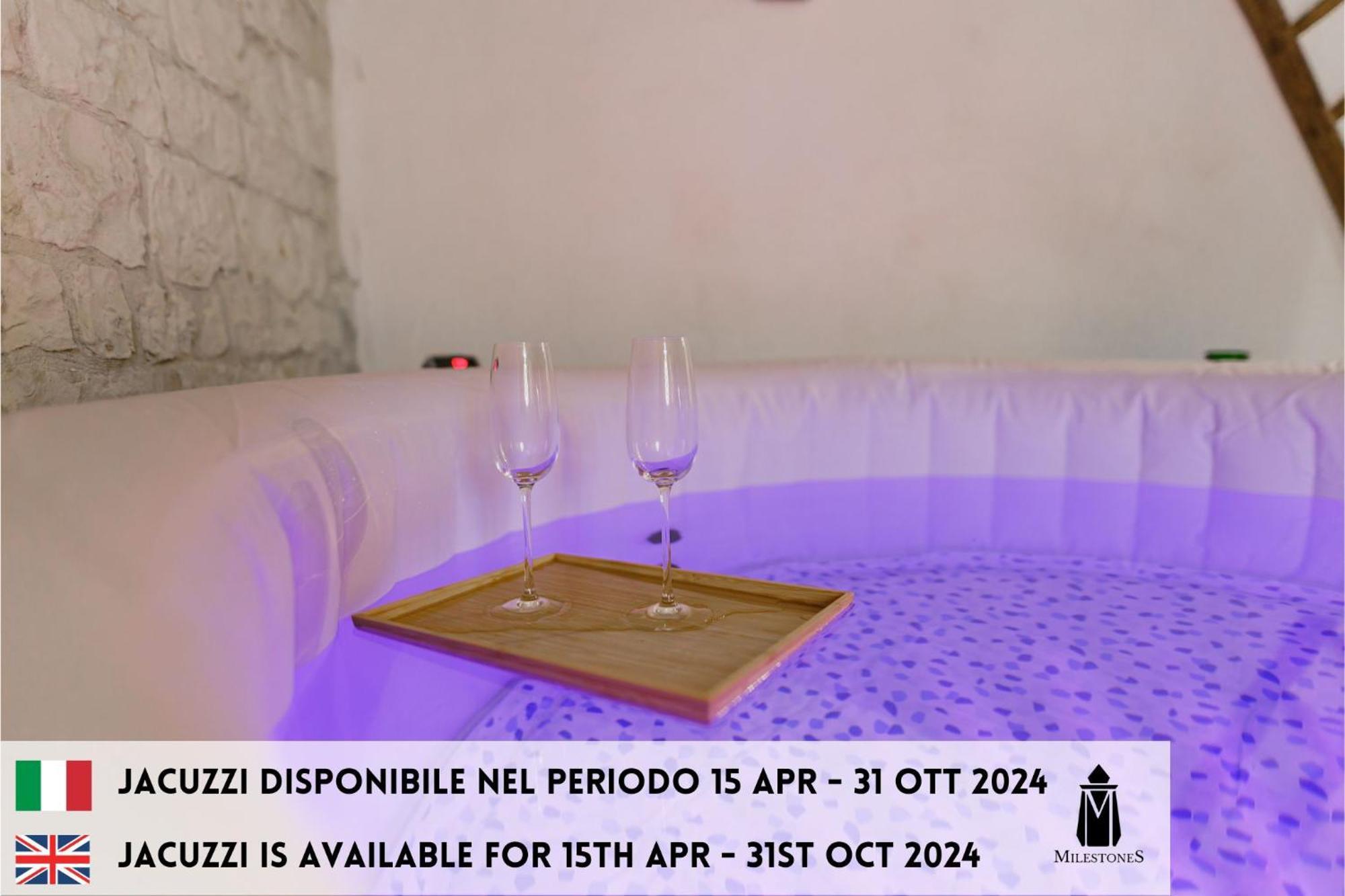 Milestones Modern Suite Trullo Jacuzzi Spa & Relax Алберобело Екстериор снимка
