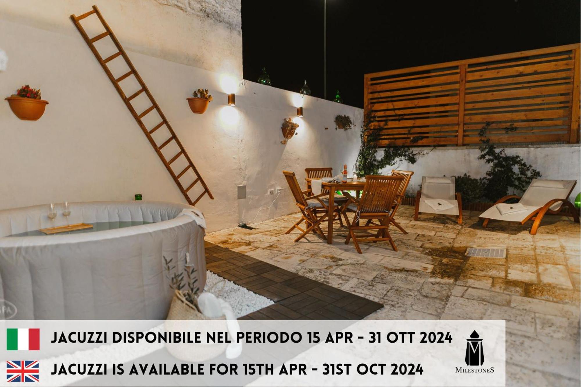 Milestones Modern Suite Trullo Jacuzzi Spa & Relax Алберобело Екстериор снимка