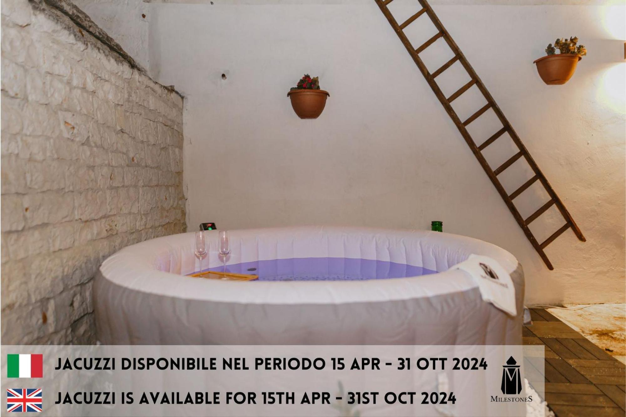 Milestones Modern Suite Trullo Jacuzzi Spa & Relax Алберобело Екстериор снимка